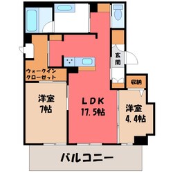 クオリスタ今泉の物件間取画像